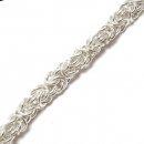 Silver King Chain Necklace 6.5mm 50-60cm 76-85g